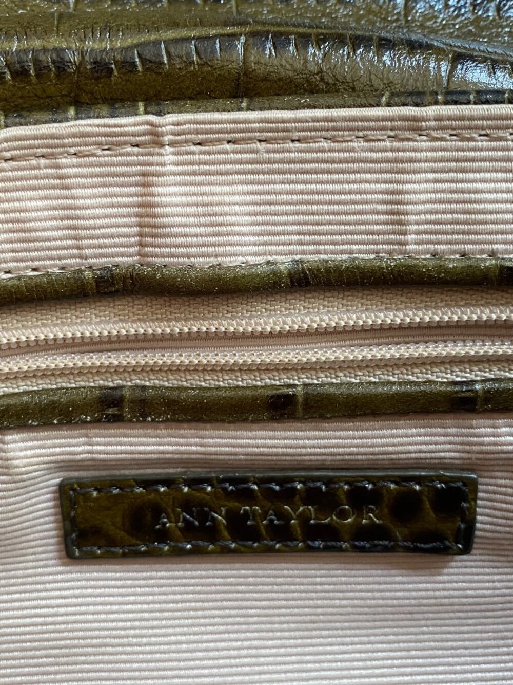 Vintage Ann Taylor Leather Shoulder Bag - Picture 7 of 7